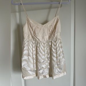 Silk BCBG Maxazria Babydoll Cami